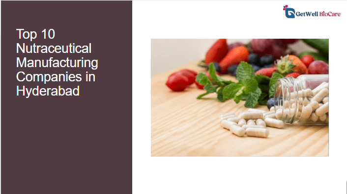 Top 10 Nutraceutical Manufacturing Companies in Hyderabad