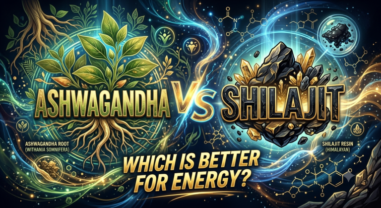 Ashwagandha vs Shilajit Which Is Better for Energy