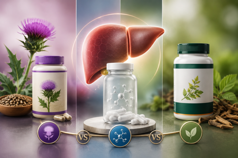 Milk Thistle, Glutathione or Liv 52: Which Liver Supplement Works Best?
